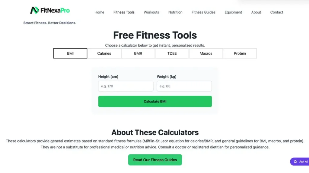 BMI Calculator
