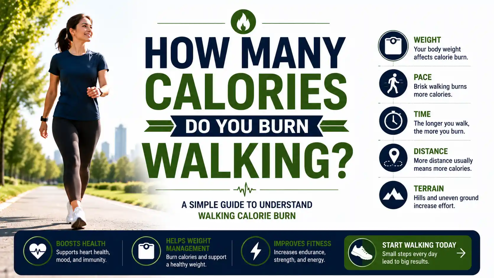 How many calories do you burn walking