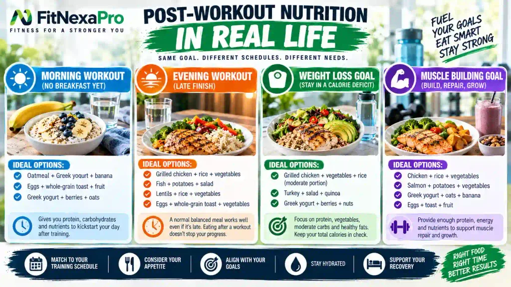 Simple post-workout nutrition decision guide for beginners