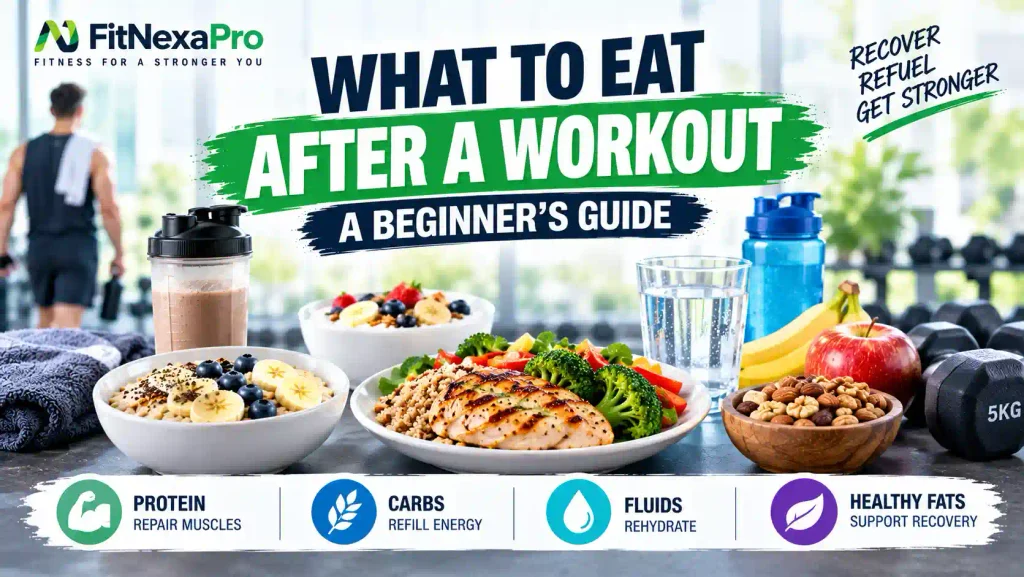 Protein carbohydrates and fluids after a workout