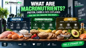 What are macronutrients protein carbohydrates and fats explained