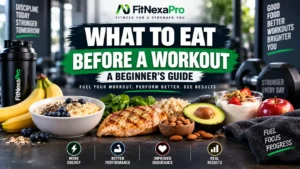What to eat before a workout beginner nutrition guide